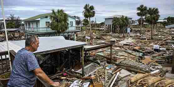 美国发起比特币救灾行动!飓风海伦致毁灭性洪灾